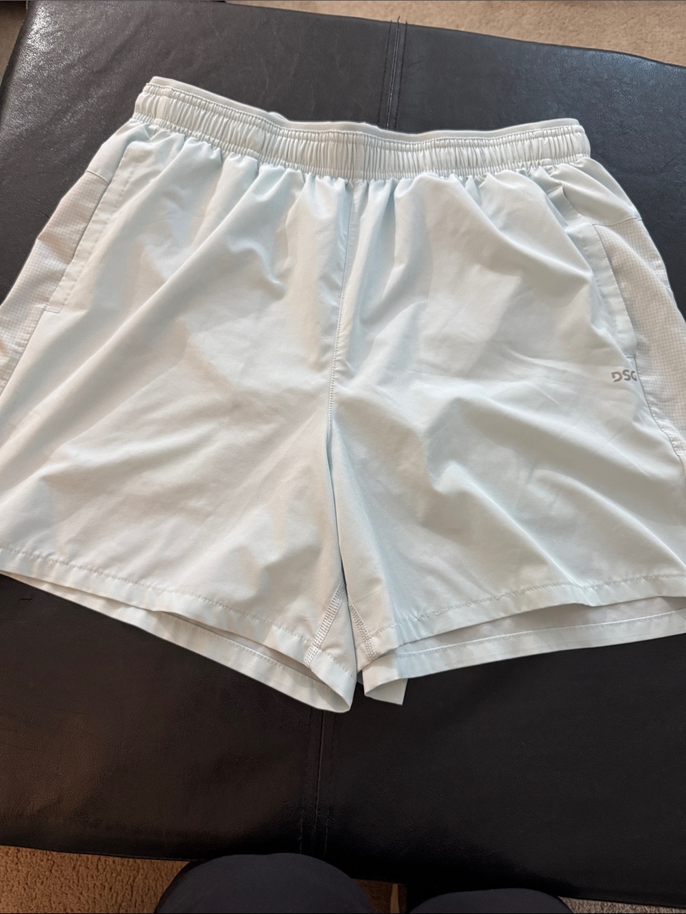DSG Men's Pale Gray Athletic Performance Shorts